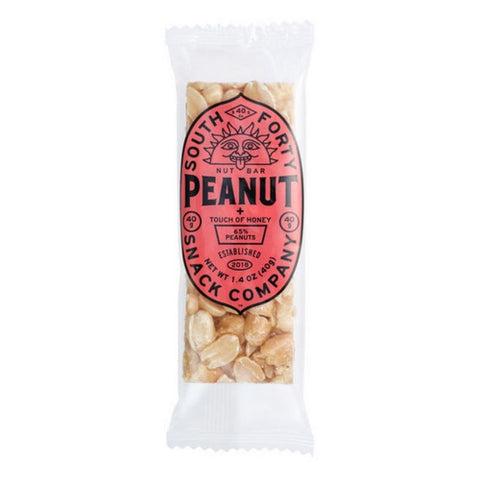 South Forty Snack Co, Peanut Nut Bars, 1.4 Oz (Case Of 12)
