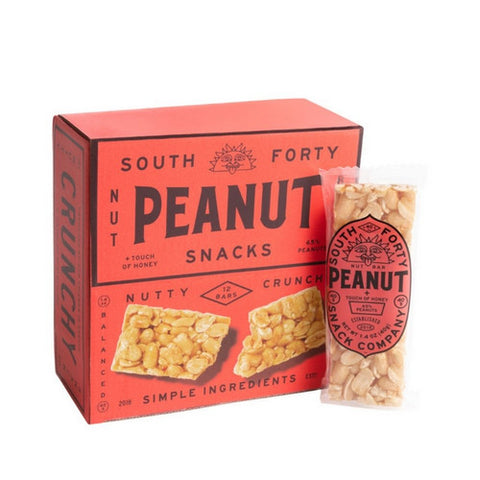 South Forty Snack Co, Peanut Nut Bars, 1.4 Oz (Case Of 12)