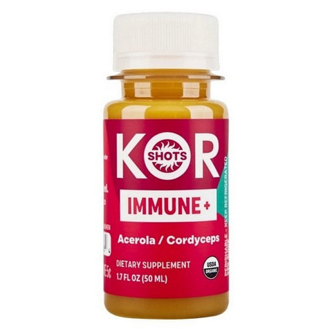 KOR, Organic Immune Plus Shot, 1.7 Oz (Case Of 12)