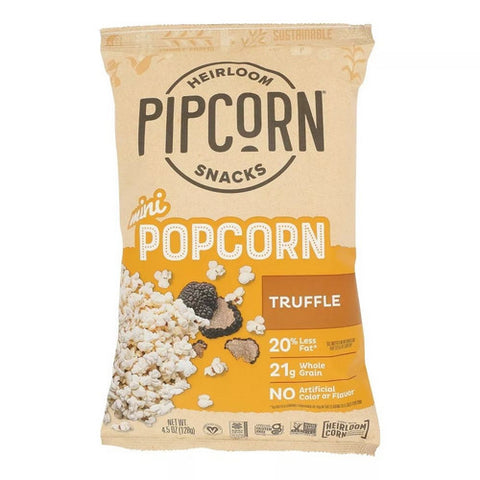 Mini Popcorn Truffle 4 Oz (Case Of 12) by Pipcorn