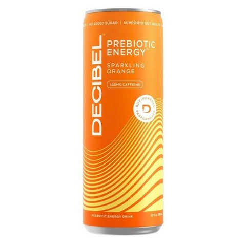 Decibel, Prebiotic Energy Orange, 12 Oz (Case Of 12)