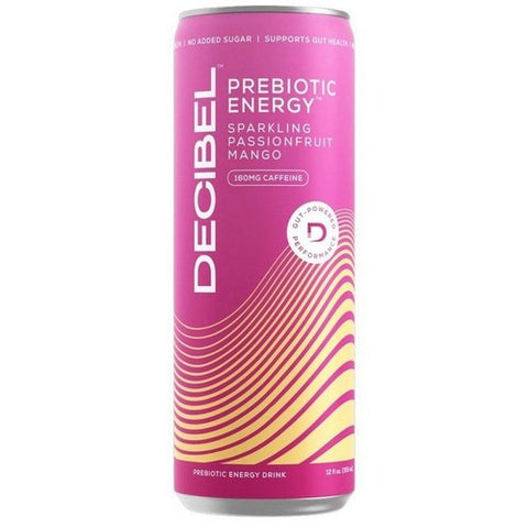 Decibel, Prebiotic Energy Passionfruit, 12 Oz (Case Of 12)