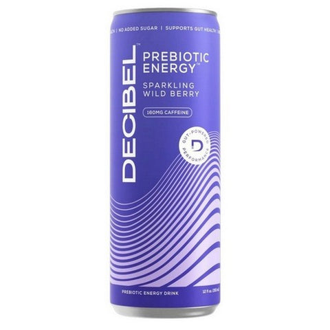 Decibel, Prebiotic Energy Wild Berry, 12 Oz (Case Of 12)