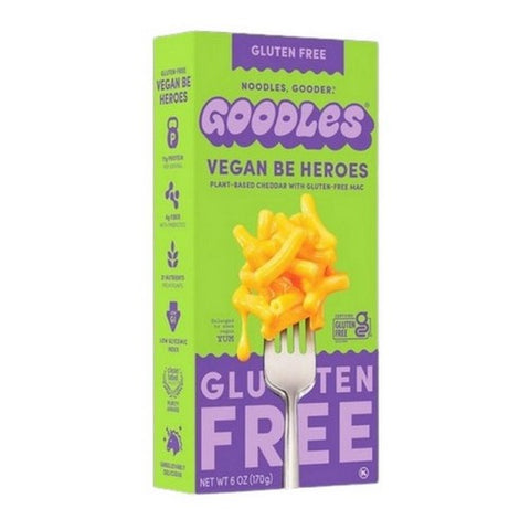 Goodles, Vegan Be Heroes Macaroni And Cheese, 6 Oz (Case Of 12)
