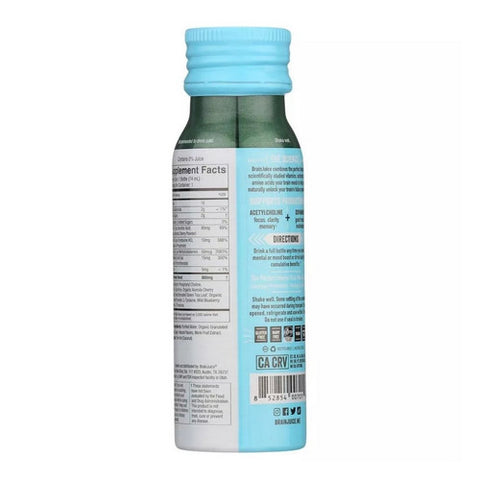 Brainjuice, Peach Mango Juice  Caffeine Free, 2.5 Oz (Case Of 12)