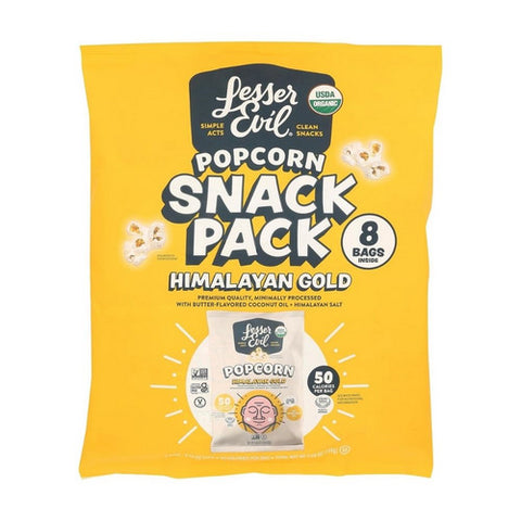 Himalayan Gold Popcorn SnackPack 3.68 Oz (Case Of 12) by Lesser Evil
