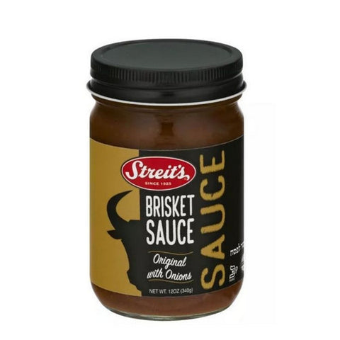 Streits, Brisket Sauce Original With Onions, 12 Oz (Case Of 6)