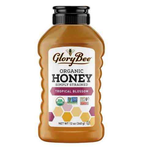 Glory Bee, Tropical Blossom Honey, 12 Oz (Case Of 6)