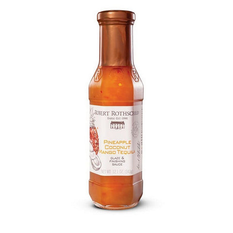 Robert Rothschild Farm, Pineapple Coconut Mango Tequila Gourmet Glaze And Finishing Sauce, 12.1 Oz (Case Of 6)