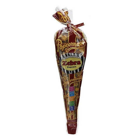 Zebra Chocolate Popcorn 11 Oz (Case Of 12) by Popcornopolis