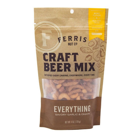 Ferris, Craft Beer Nut Mix Everything, 6 Oz (Case Of 12)