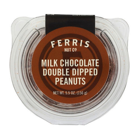 Peanuts Double Dipped Milk Chocolate 5.5 Oz (Case Of 12) by Ferris
