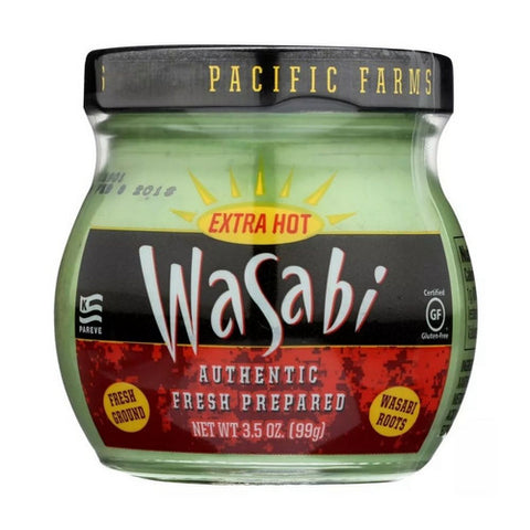 Pacific Farms, Wasabi Authentic Fresh Prepared, 3.5 Oz (Case Of 6)