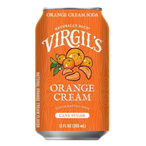 Virgils, Orange Cream Soda, 12 Oz X 4 (Case Of 6)