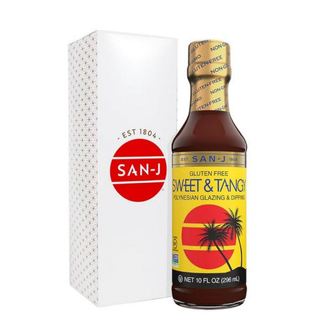 San J Cooking Sauce Polynesian Sweet And Tangy 10 Oz (Case Of 6) by San J