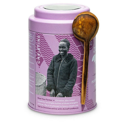 JusTea, Purple Jasmine Loose Leaf Purple Tea, 3.2 Oz (Case Of 6)