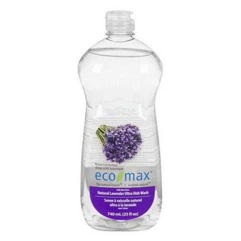 Eco-Max, Ultra Dish Wash Natural Lavender, 25 Oz (Case Of 6)