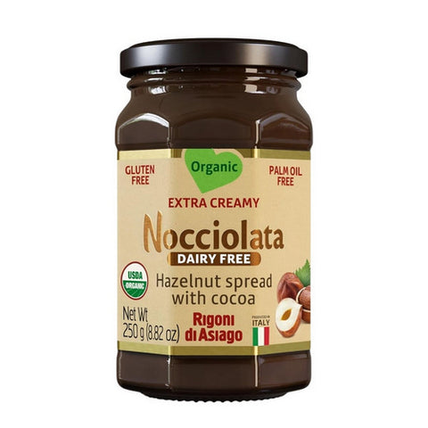 Organic Hazelnut Cocoa Spread Dairy Free 8.82 Oz (Case Of 6) by Nocciolata