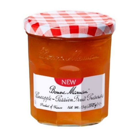 Bonne Maman, Pineapple Passion Fruit Preserves, 13 Oz (Case Of 6)