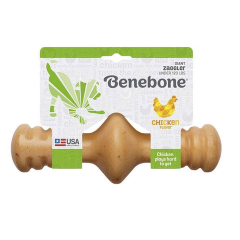Benebone Zaggler Durable Dog Chew Toy Chicken,  Giant by Benebone Llc