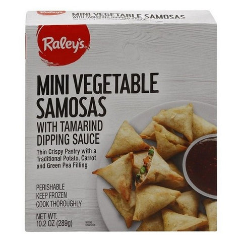 Raley's, Mini Veggie Samosas, 10.2 Oz (Case Of 8)