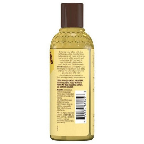 Burts Bees, Shea And Mango Glowing Body Oil, 5 Oz Burts Bees