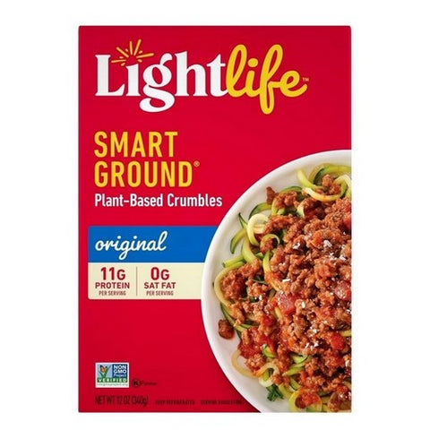 Lightlife, Smart Ground Crumbles Original, 12 Oz (Case Of 8)