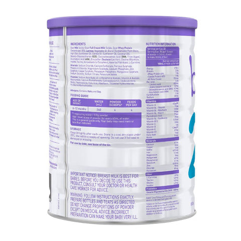 Bubs, Goat Milk Based Formula Stage 2, 28.2 Oz