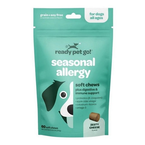 Ready Pet Go!, Seasonal Allergy, 60 Count