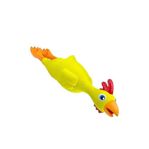 Petsport, Naturflex Chicken Latex Dog Toy, Medium / 9.25 Inches, Yellow Petsport