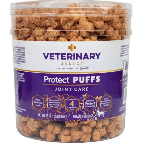 Veterinary Select Puffs Joint Care Dog Treats 20 Oz by Buttons And Bows