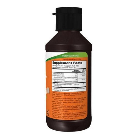 Now Foods, Chlorophyll Liquid Extra Strength Mint, 4 Oz Now Foods