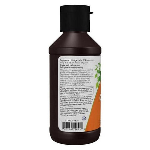 Now Foods, Chlorophyll Liquid Extra Strength Unflavored, 4 Oz Now Foods