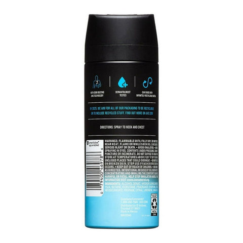 Axe, Body Spray Cool Ocean, 4 Oz