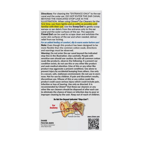 Clinere, Earwax Cleaners, 10 Count