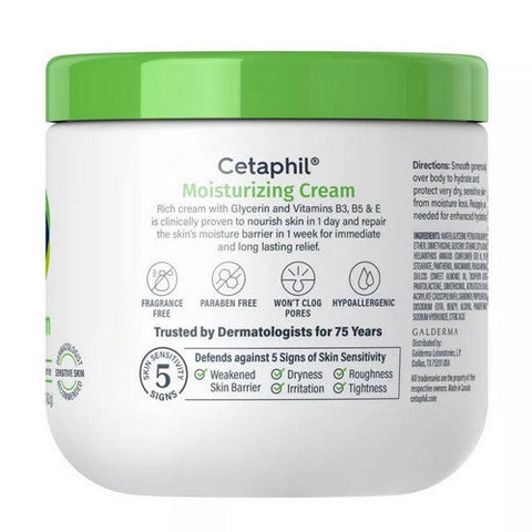 Cetaphil, Moisturizing Cream Dry To Very Dry Skin, 16 Oz Cetaphil