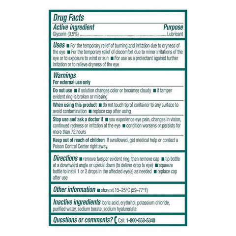 Bausch + Lomb, Biotrue Hydration Boost Lubricant Eye Drops, 0.33 Oz Bausch + Lomb
