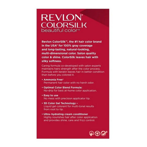 Revlon, Colorsilk Permanent Hair Color 43 Medium Golden Brown, 1 Count