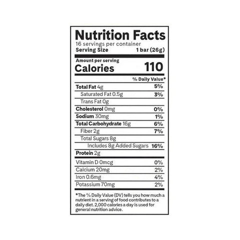 Verb Energy, Lemon Caffeinated Energy Bar, 16 Count