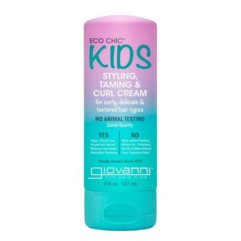 Eco Chic Kids Styling Taming And Curl Cream 5 Oz by Giovanni Cosmetics
