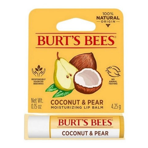 Burts Bees, Coconut And Pear Lip Balm Blister Box, 0.15 Oz