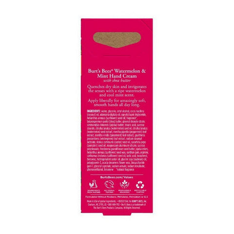 Burts Bees, Watermelon And Mint Hand Cream, 1 Oz Burts Bees