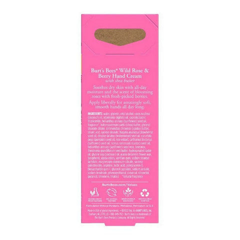Burts Bees, Wild Rose And Berry Hand Cream, 1 Oz Burts Bees