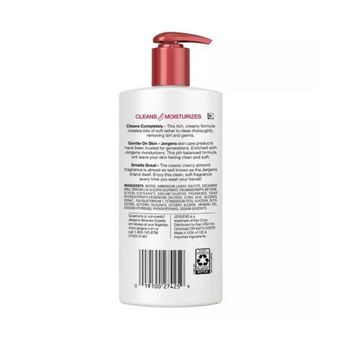 Jergens, Extra Moisturizing Hand Wash Cherry Almond, 8.3 Oz Jergens
