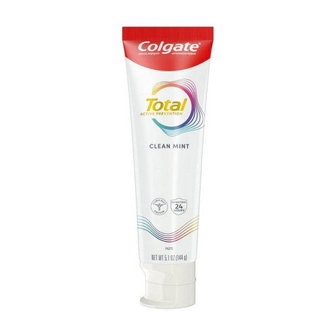 Colgate, Total Anticavity Antigingivitis And Antisensitivity Toothpaste Clean Mint, 5.1 Oz Colgate