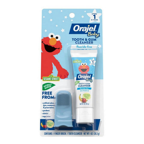 Tooth And Gum Cleanser 3-24 Months Fruity Fun 1 Oz by Baby Orajel