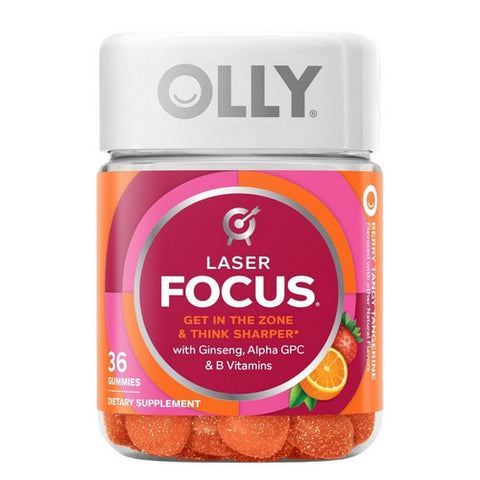 Olly, Laser Focus Gummies, 36 Count