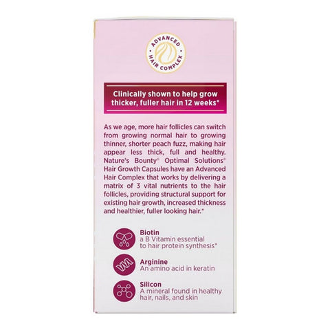 Nature's Bounty, Hair Growth Capsules, 30 Count