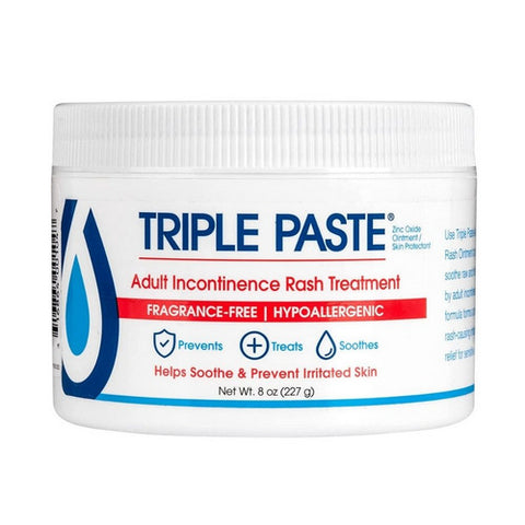 Midnite, Triple Paste Adult Incontinence Rash Treatment Ointment, 8 Oz