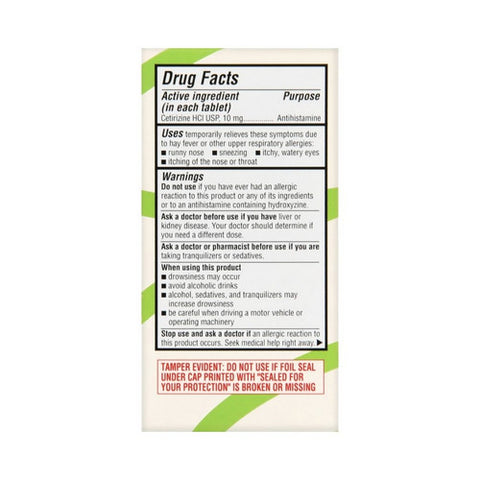 Foster And Thrive, All Day Allergy Cetirizine Hcl, 10 Mg, 300 Tabs